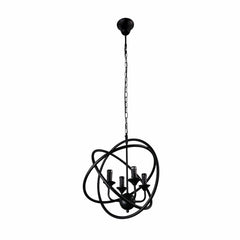 Black 3 Circle Pendant Ceiling Light E14