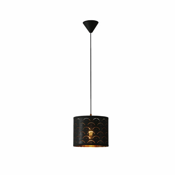 Black Gold Shade Scandinavian Modern Pendant Ceiling Light