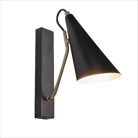 Metal Cone Wall Light E27 Fitting