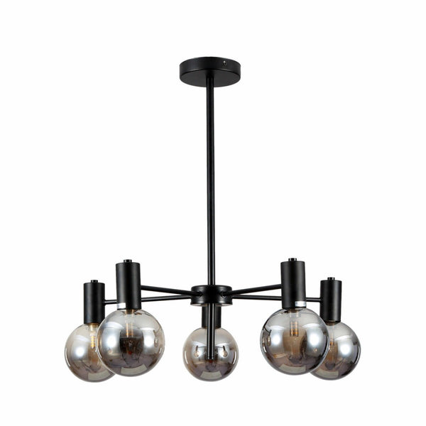 Black and Smoky Chandelier Ceiling Light G9 Fitting