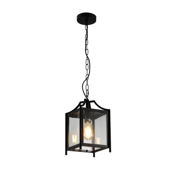 Cube Retro Traditional Lantern Pendant Ceiling Light E27