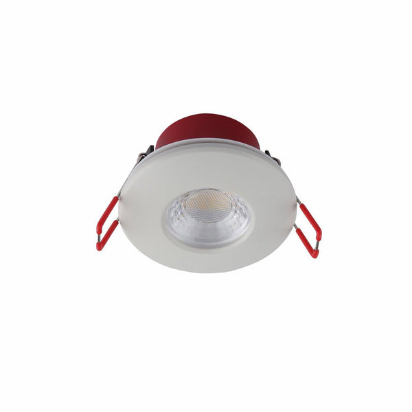 Fire Rated Waterproof IP65 Dimmable CCT Change 500 Lm Fixed Downlight Warm or Cool White