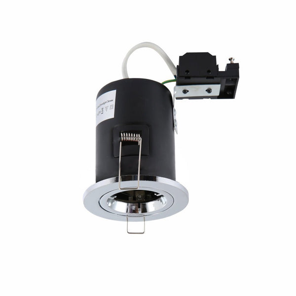 Fixed Diecast Aluminium Fire Rated Downlight IP20 GU10 Fitting