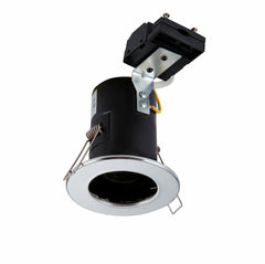 Fixed Pressed Steel Fire Rated Downlight IP20 GU10 Fitting