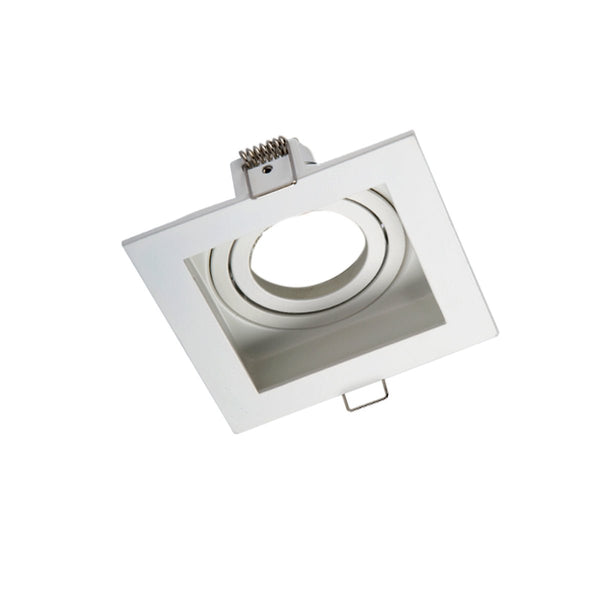 Grille Rectangle Recessed Tilt Downlight GU10