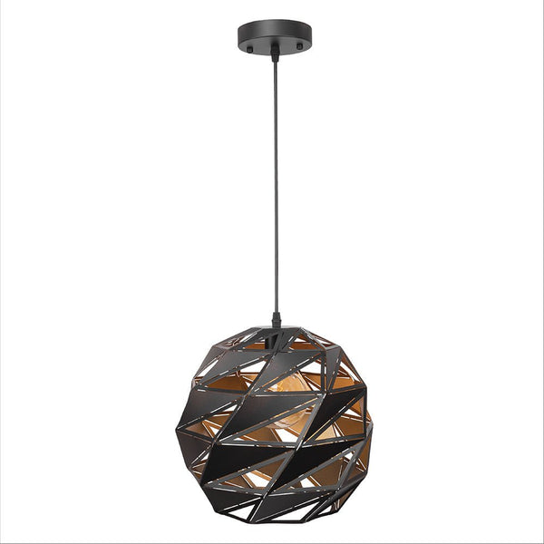 Malunga Metal Laser Cut Globe Pendant Ceiling Light E27