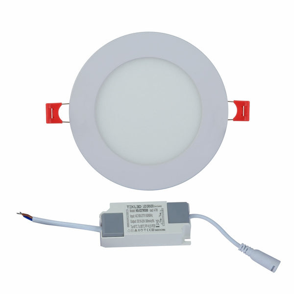 6W Downlight LED Round Slim Panel Light D120mm