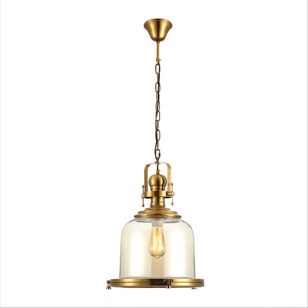 Riley Industrial Vintage Pendant Light Enclosed Pendant Light