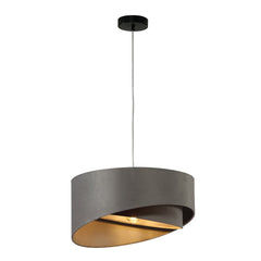 Double Fabric Shade Pendant Ceiling Light