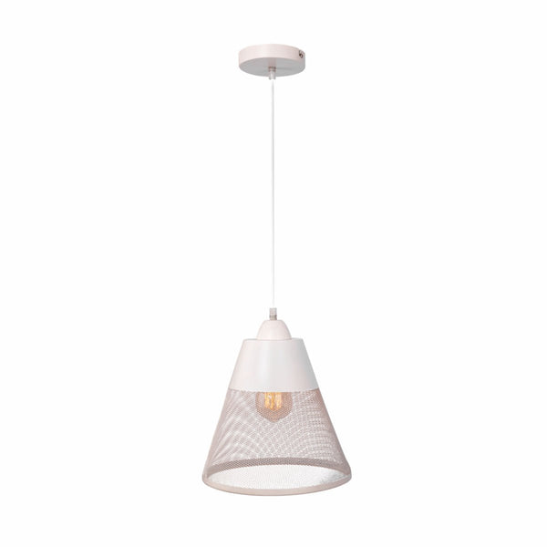 Shuttlecock Mesh Basket Metal Funnel Pendant Ceiling Light