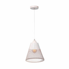 Shuttlecock Mesh Basket Metal Funnel Pendant Ceiling Light