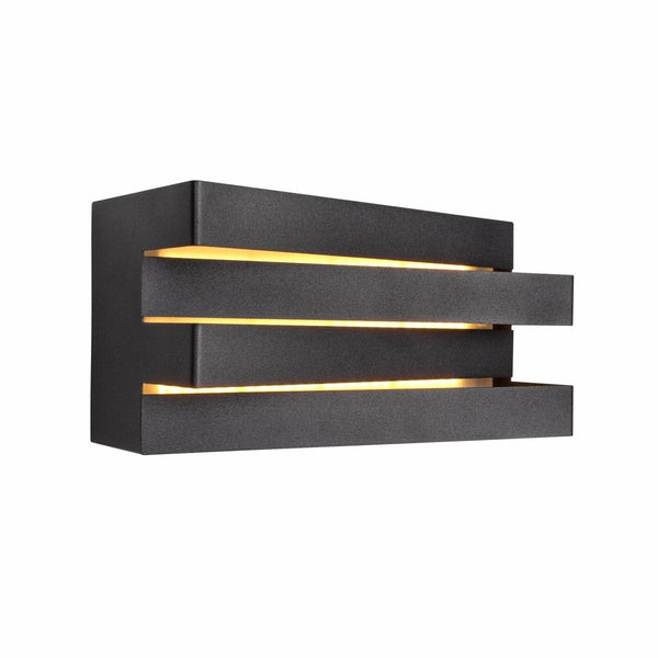 Integrated LED Metal Wall Light 12W Warm White 3000K