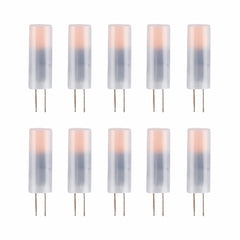LED Capsule Bulb G4 Snap Fix 1.5W 140lm Pack of 10 230Vac