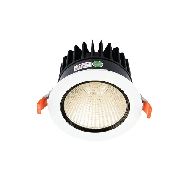 LED COB Recessed Fixed Downlight P1 30W Cool White 4000K White