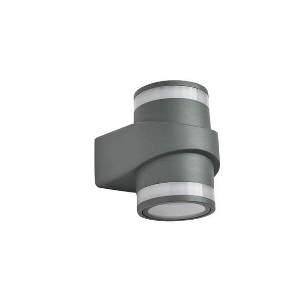 LED Diecast Aluminium One Direction Wall Lamp 7W 14W 4000K Cool White IP54 Grey