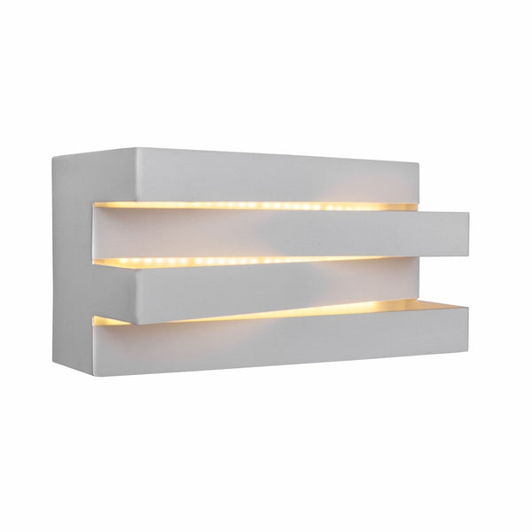 Integrated LED Metal Wall Light 12W Warm White 3000K