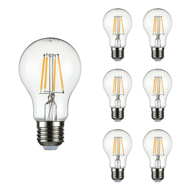 LED Filament A60 GLS Bulb E27 Edison Screw