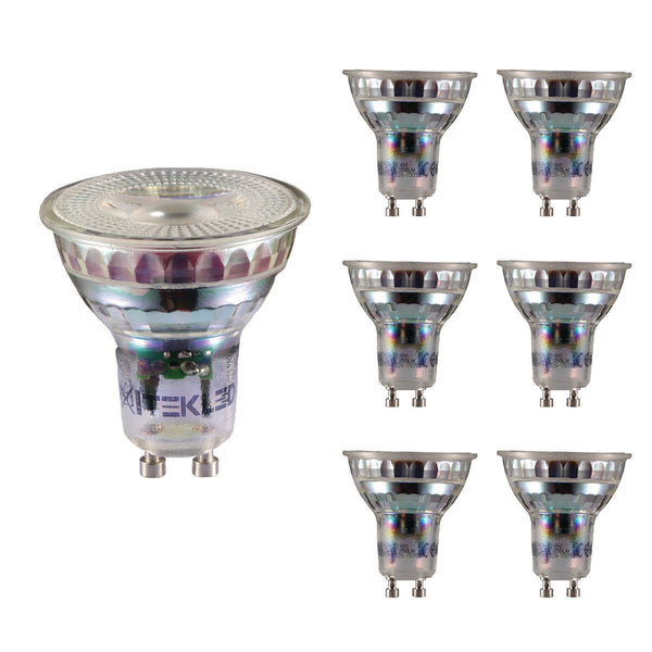 TEKLED
Crux LED Spot Bulb PAR16 GU10 4W - 3000K Warm White / Pack of 6.