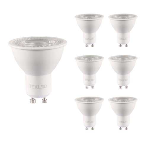 Lepus LED Spot Bulb PAR16 Dimmable GU10 7W Pack of 6