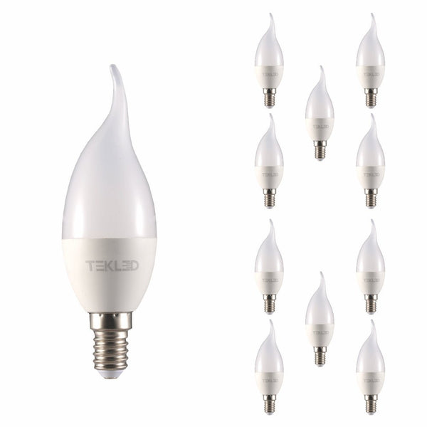 Pisces LED Candle Bulb C37 Tail E14 Small Edison Screw 6W