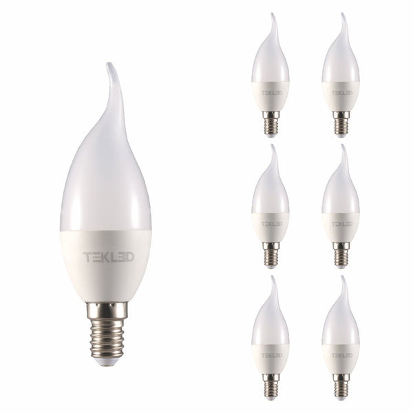 Pisces LED Candle Bulb C37 Tail E14 Small Edison Screw 6W