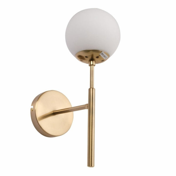 Modern Globe Wall Light Sconce - Sleek Minimalist Design Light Fixture for Contemporary Spaces