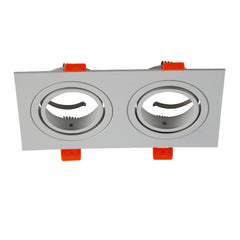 Rectangle Recessed Tilt Downlight GU10