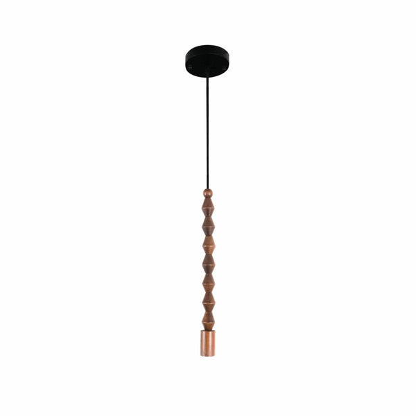 Stone Balance Wood Marble Stack Pendant Ceiling Light E27