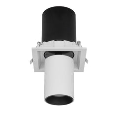 Telescopic Swivel Tilt Adjustable Retractable In-Out LED Rectangle Downlight