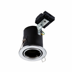 Tilt Pressed Steel Fire Rated Downlight IP20 GU10 Fitting
