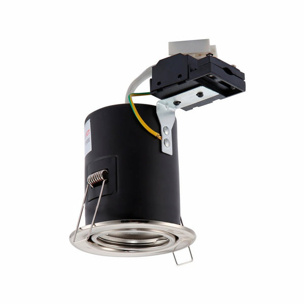 Tilt Pressed Steel Fire Rated Downlight IP20 GU10 Fitting