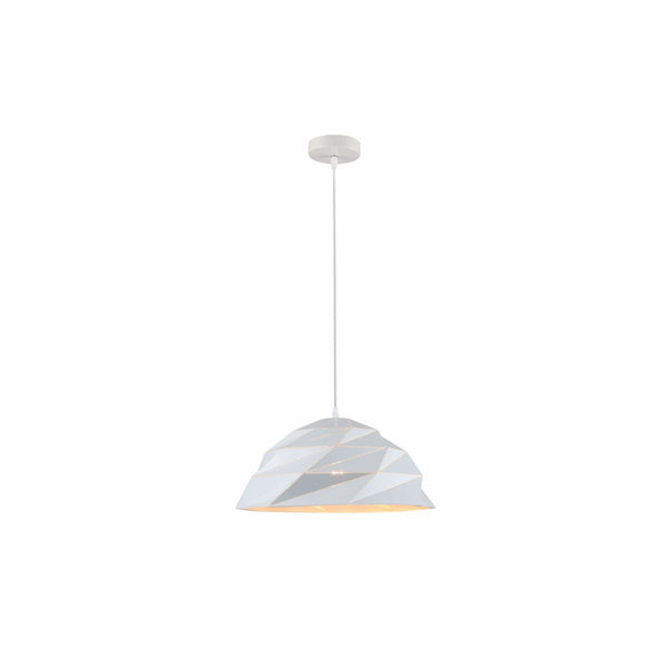 Origami Metal Laser Cut Dome Modern Pendant Light E27 Fitting D450 mm