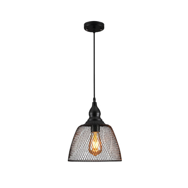 Wire Mesh Industrial Dome Pendant Ceiling Light E27