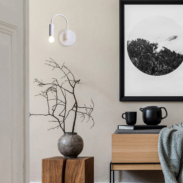 Swan Wall Light E14 Fitting