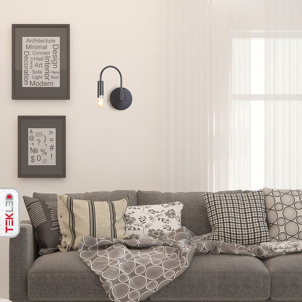 Swan Wall Light E14 Fitting