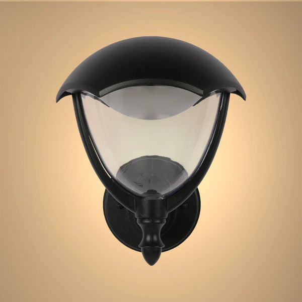 Megan LED Outdoor Lantern Wall Light 6W 3000K Black