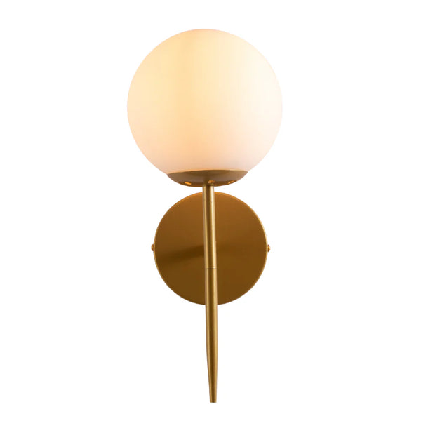 Mid-century Nordic Globe Sconce Modern Wall Light