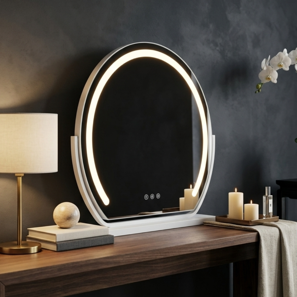Mila LED Vanity Mirror White