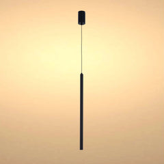 Slim Cylindrical Pendant Light - 5W, 4000K Cool White, IP20