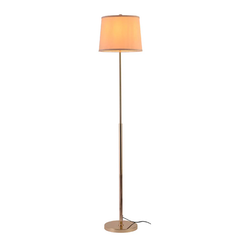 Minimalist Floor Lamp Rose Gold Flaxen