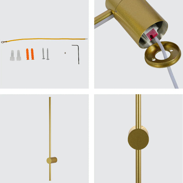 Minimalist Linear Wall Sconce Light