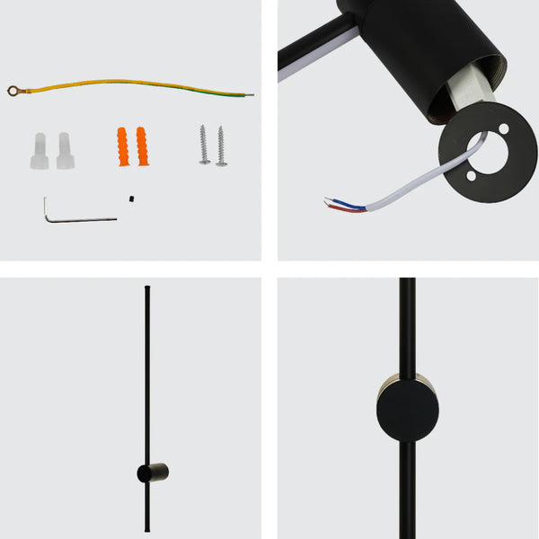 Minimalist Linear Wall Sconce Light