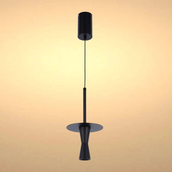 Minimalist Trumpet Pendant Light - 7W LED, 4000K Cool White, IP20