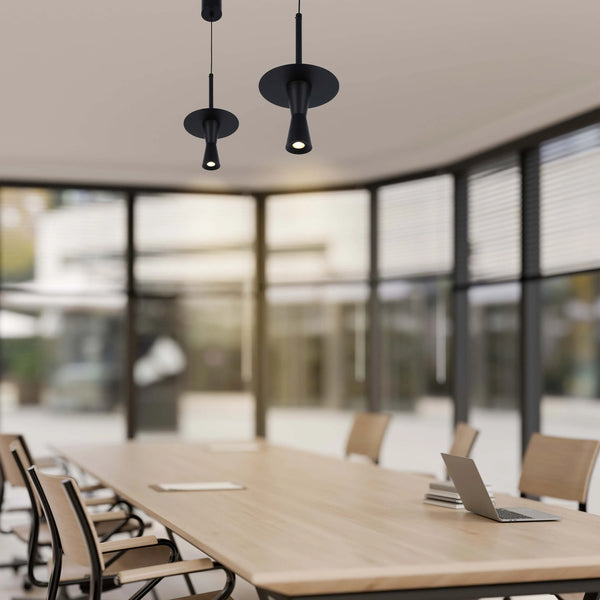 Minimalist Trumpet Pendant Light - 7W LED, 4000K Cool White, IP20