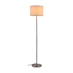 Minimalist Floor Lamp Nickel Flaxen