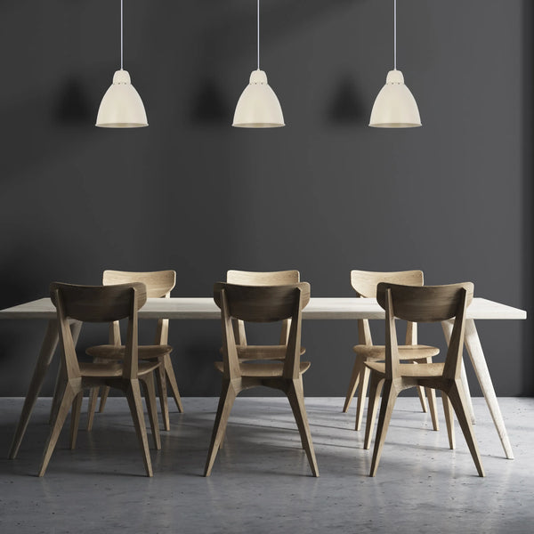 Modern Bell Pendant Light – 300mm Diameter, E27 Fitting, Adjustable Cable