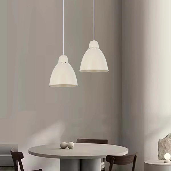 Modern Bell Pendant Light – 300mm Diameter, E27 Fitting, Adjustable Cable