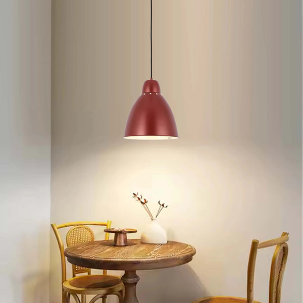 Modern Bell Pendant Light – 300mm Diameter, E27 Fitting, Adjustable Cable