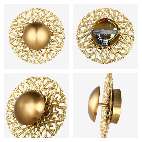 Decorative Round LED Wall Light - 5W, 3CCT, 270mm