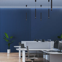 Slim Cylindrical LED Pendant Light - 7W, 4000K Cool White, IP20